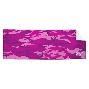 Large Cooling Towel - Pink Camouflage
